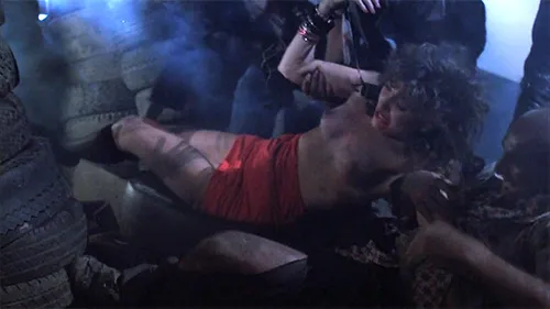 bestcelebgirls.com: miriam zucker & jane arakawa naked in street trash